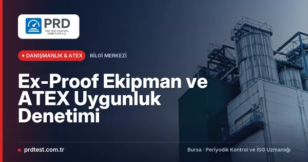 Ex-Proof Ekipman ve ATEX Uygunluk Denetimi