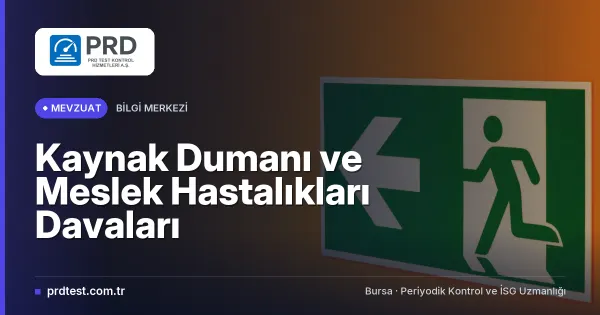 Kaynak Dumanı ve Meslek Hastalıkları Davaları